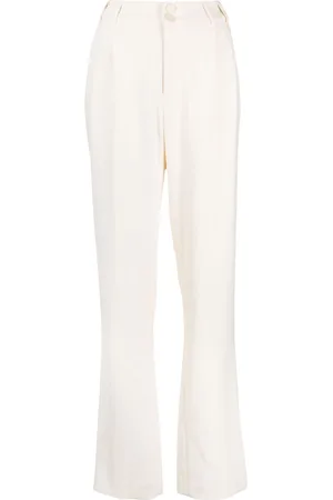 HUISHAN ZHANG Miles straight-leg crepe trousers