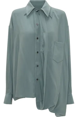 Victoria Beckham Long-sleeve double-layered shirt