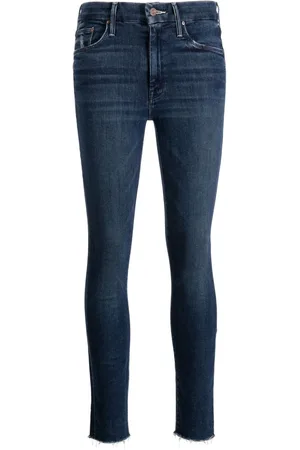 Mother Mid-rise skinny jeans