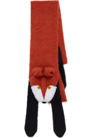 Marni Fox knitted scarf