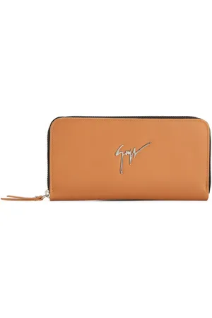 Giuseppe Zanotti Charlotte logo-plaque leather wallet