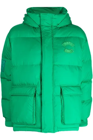 Chocoolate Logo-patch padded jacket