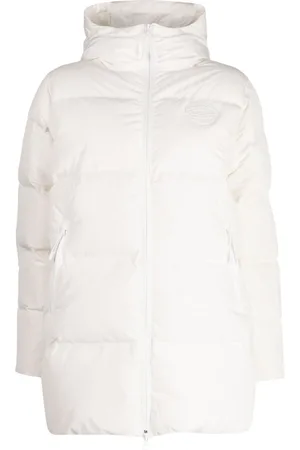 Chocoolate Hooded puffer jacket