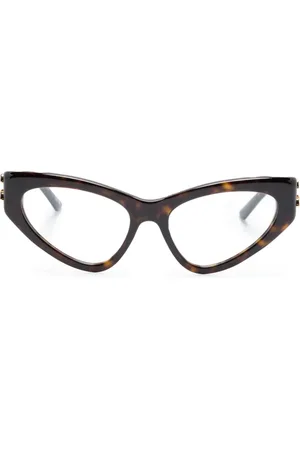 Balenciaga Tortoiseshell cat-eye frame glasses