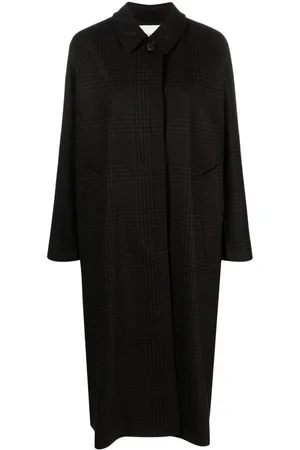 Skall Studio Mary check-print coat