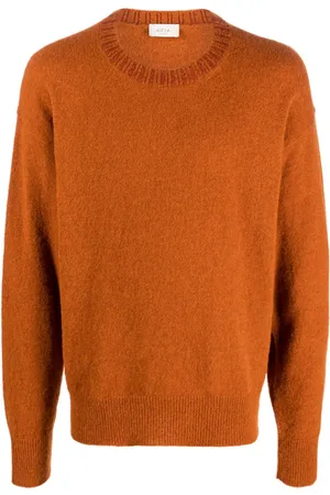 ALTEA Crew-neck alpaca wool-blend jumper