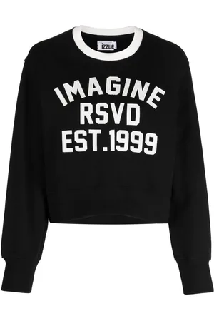 Izzue Patch-detail cotton sweatshirt