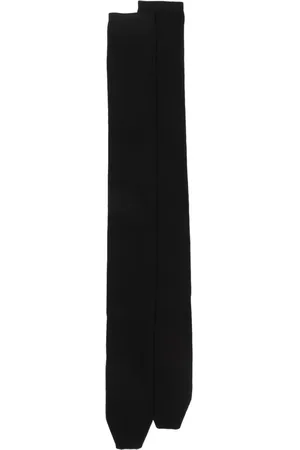Rick Owens Thigh-length ribbed socks