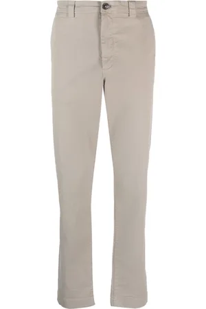 Woolrich Tailored twill stretch-cotton trousers