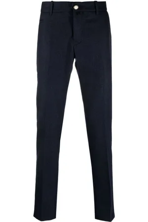 Jacob Cohen Skinny-cut virgin wool-blend trousers