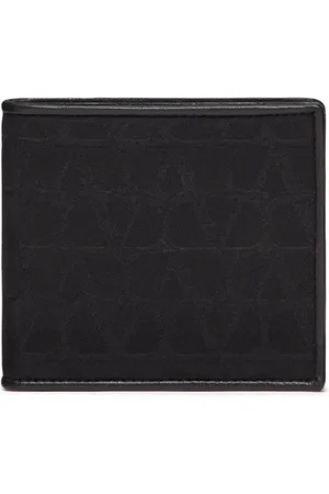 VALENTINO GARAVANI Toile Iconographe bi-fold wallet