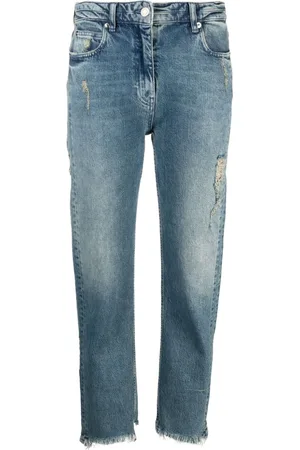 IRO Albury Ripped straight-leg jeans