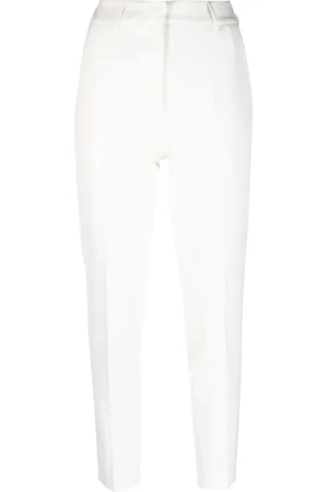 BLANCA Mid-rise cropped trousers