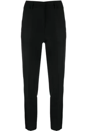 BLANCA Mid-rise cropped trousers