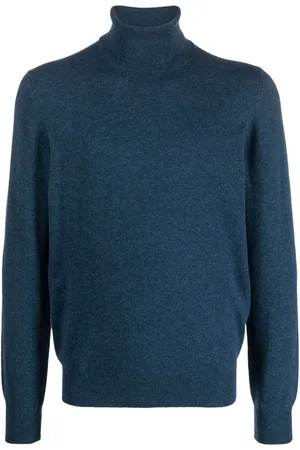 BARBA Roll-neck cashmere jumper