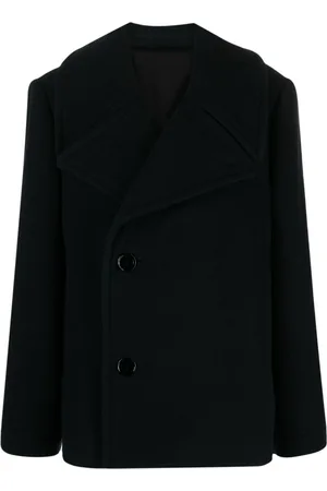 LEMAIRE Double-breasted wool coat