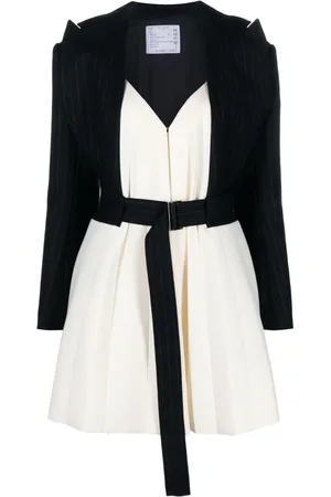 SACAI Suiting Bonding layered blazer