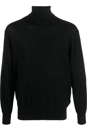 Neil Barrett Thunderbolt-embroidery wool jumper