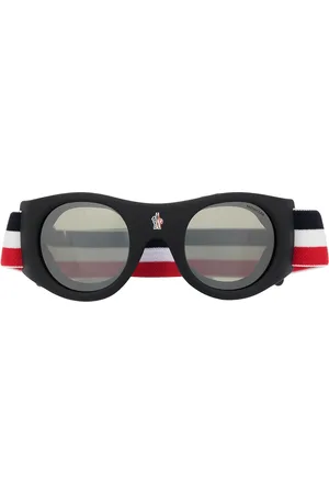 Moncler Round goggle sunglasses