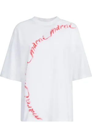 Marni Logo-print cotton T-shirt
