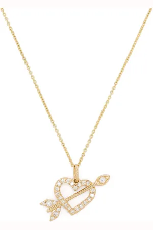 Sydney Evan 14kt yellow diamond pendant necklace