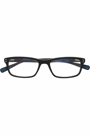 Nike Polished rectangle-frame glasses