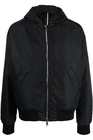 LOW BRAND Hooded waterproof bomber jacket