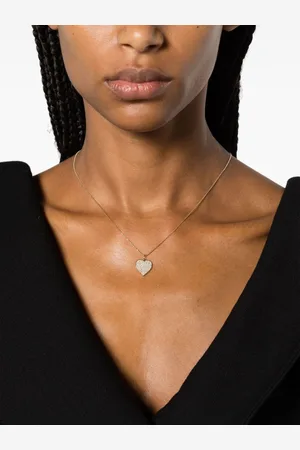 Sydney Evan 14kt yellow large Heart chain necklace