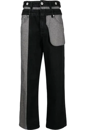 Feng Chen Wang Mid-rise straight-leg jeans