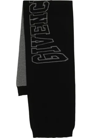 Givenchy Two-tone logo-print scarf