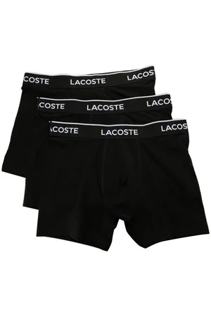 Lacoste Logo-waistband slip-on boxers (pack of three)