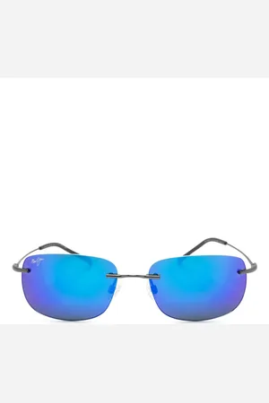 Maui Jim Ohai polarised mirrored-lenses sunglasses
