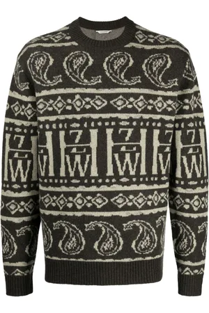 Holzweiler Dery intarsia-knit jumper