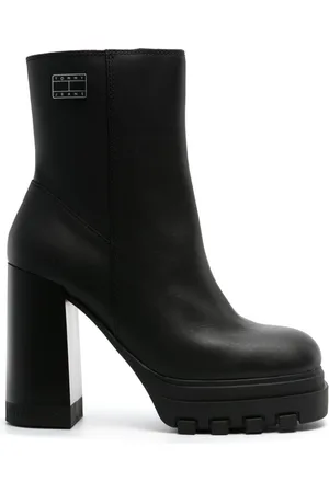 Tommy Hilfiger 120mm logo-print ankle boots