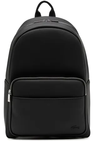 Lacoste Logo-embossed piqué backpack