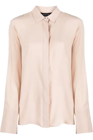 FEDERICA TOSI Long-sleeve silk-blend shirt