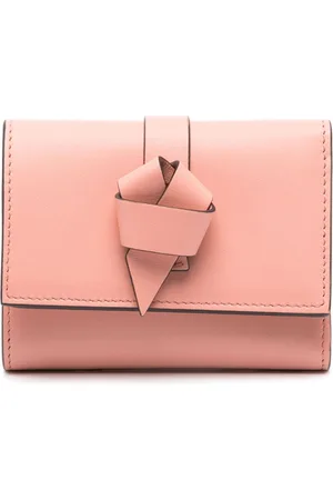 Acne Studios Knot-detail leather wallet
