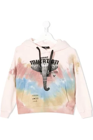 MAUNA KEA Graphic tie-dye print hoodie