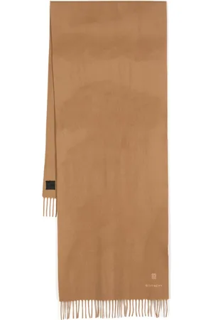Givenchy Signature 4G-embroidered cashmere scarf