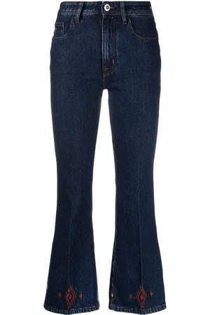 Jacob Cohen Victoria embroidered cropped jeans