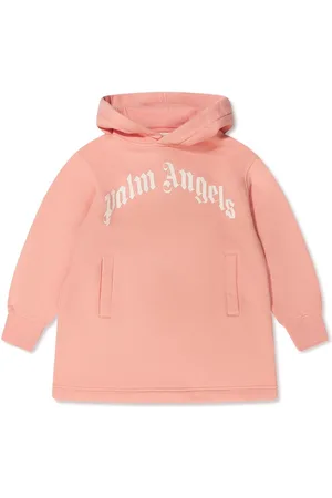 Palm Angels Logo-print hooded dress