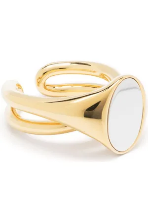 CHARLOTTE CHESNAIS Initial Signet polished-finish ring
