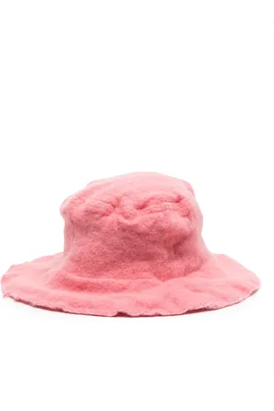 Comme des Garçons Distressed wool-blend bucket hat