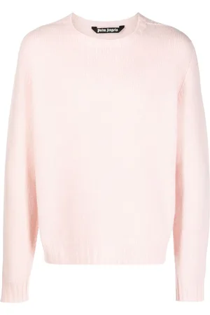 Palm Angels Curved-logo wool-blend jumper