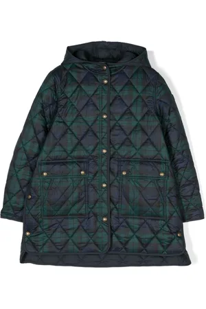 Ralph Lauren Check-print hooded jacket