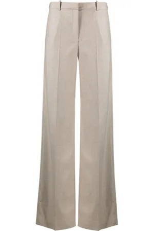 MAGDA BUTRYM Tailored wide-leg cashmere trousers