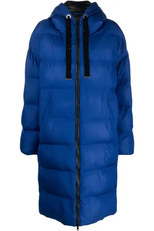 LORENA ANTONIAZZI Hooded zip-up padded coat