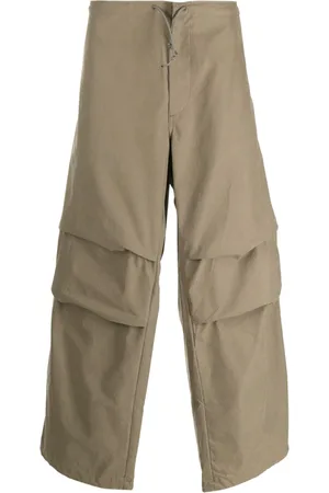 Ten Cate Layered-design wide-leg trousers