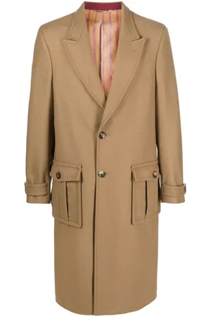 Etro Single-breasted wool-blend coat