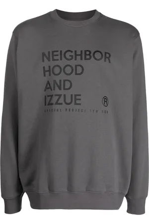 Izzue X Neighborhood logo-print cotton-blend sweatshirt